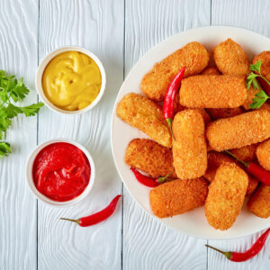 Foto de croquetas con chiles