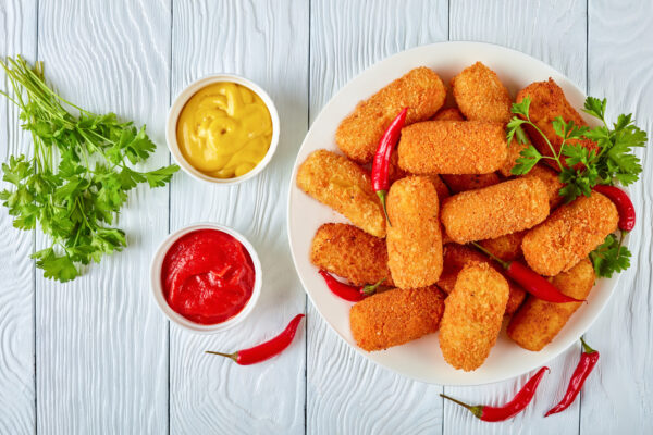 Foto de croquetas con chiles